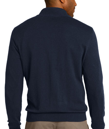 Port Authority Mens 12-Zip Sweater