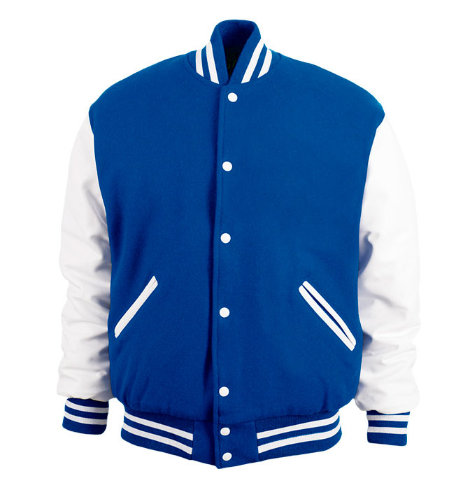 Game Sportswear Adult Varsity Wool Leather Jacket