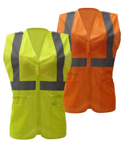 GSS Safety Ladies Economy Mesh Vest