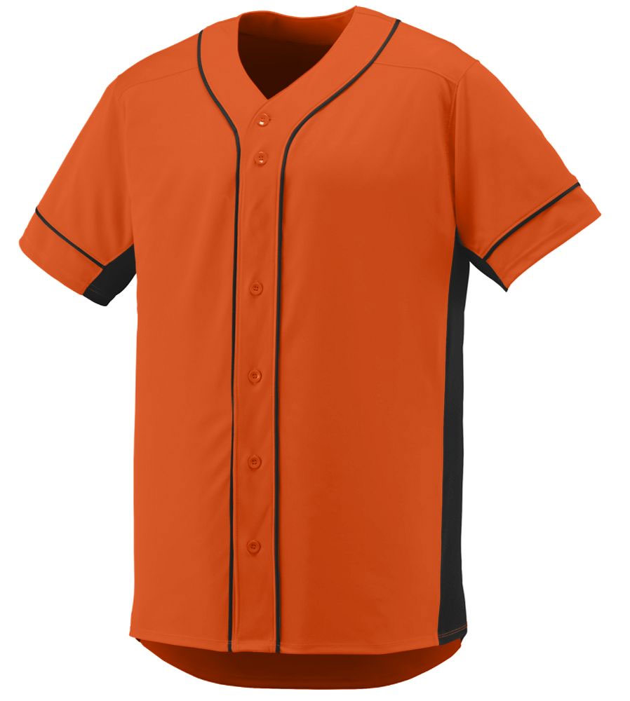 Augusta Youth Full Button Slugger  Jersey