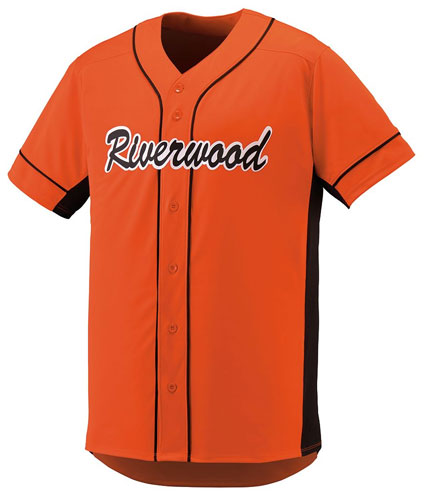 Augusta Youth Full Button Slugger Jersey