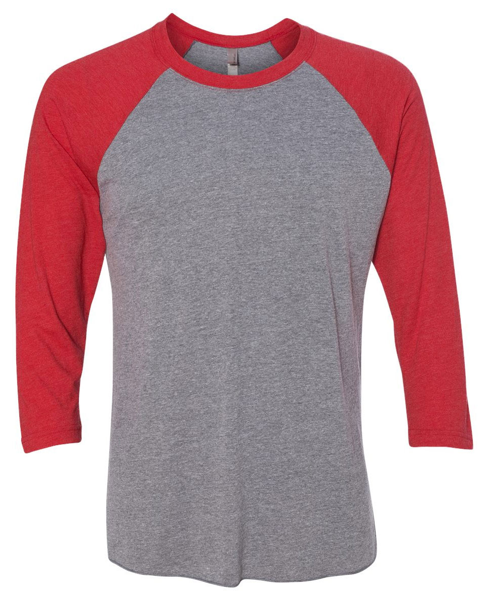 Next Level Unisex Tri-Blend 34-Sleeve Raglan 