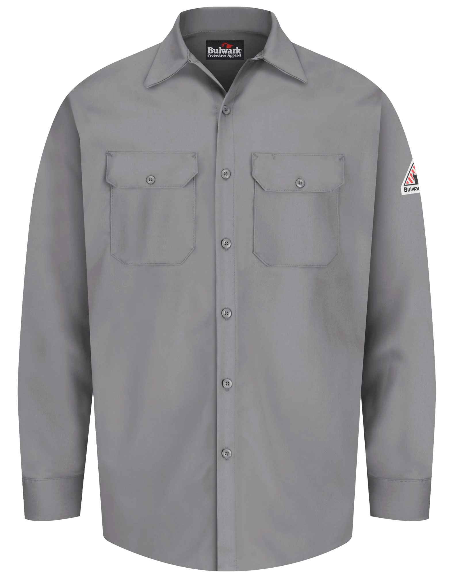 Bulwark Mens CAT 1 Button Front Work Shirt