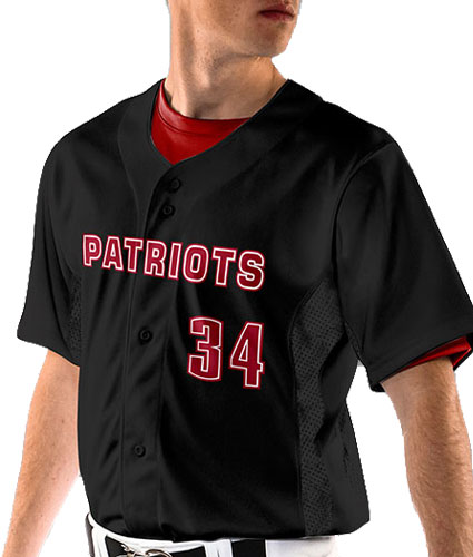 Champro Adult Reliever Full Button Baseball Jersey