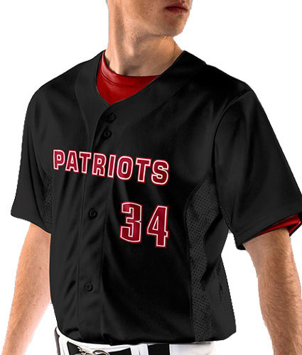 Champro Youth Reliever Full Button Baseball Jersey