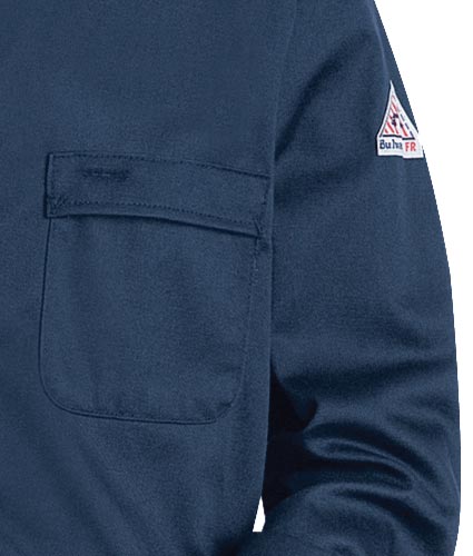 Bulwark Mens Flame Resistant Industrial Coveralls
