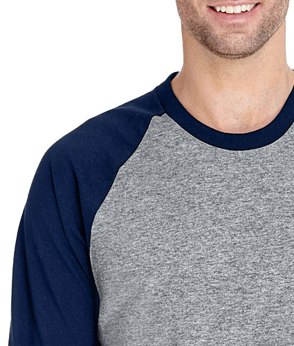 Gildan Adult Heavy Cotton Three-Quarter Raglan