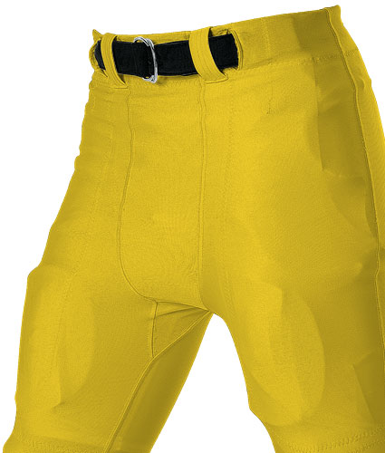 Alleson Youth No Fly Football Pant With Slotted Waist