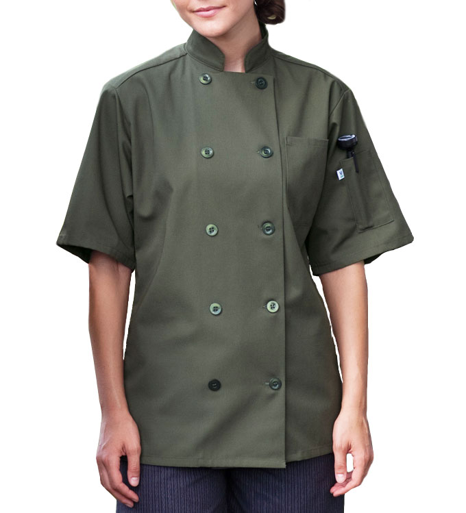 Uncommon Threads South Beach Short Sleeve Chef Coat