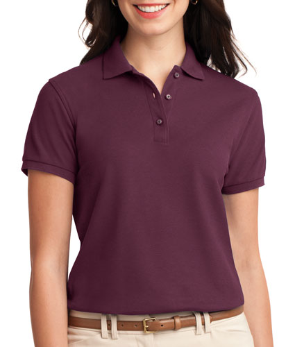 Port Authority Ladies Silk Touch Polo