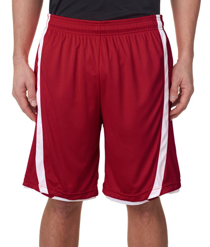 Badger Mens B-Slam Double-Ply Reversible Short