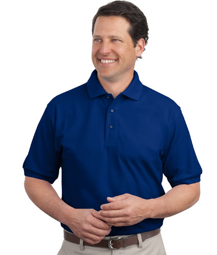 Port Authority Mens Extended Size Silk Touch Polo