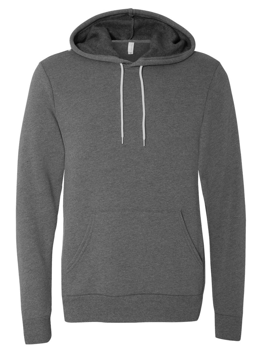 Bella   Canvas Unisex Sponge Fleece Hooded Pullover Sweatshirt
