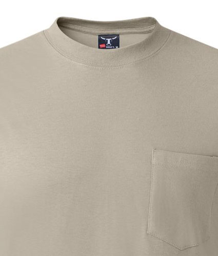 Hanes Adult Beefy-T with Pocket