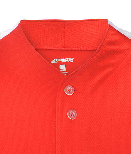Champro Youth Bull Pen Full Button Jersey