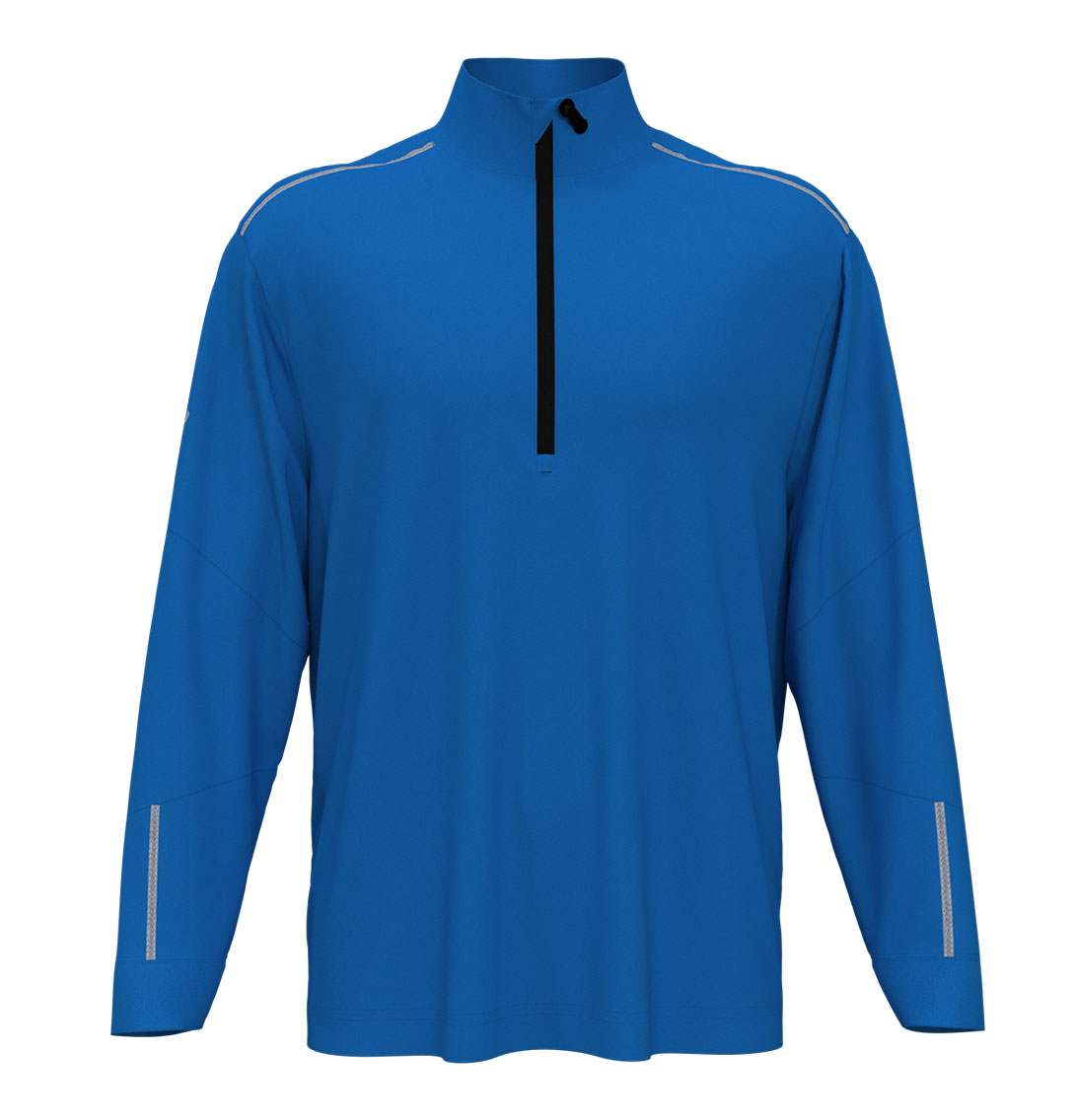 Callaway Mens Water-Repellent 14-Zip Mock