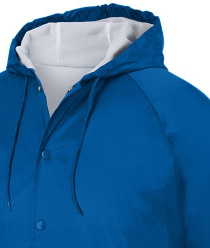Augusta Adult Hooded Coaches Jacket