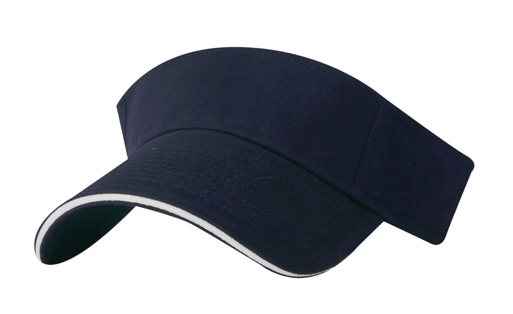 Apollo Brushed Cotton Twill Sandwich Visor