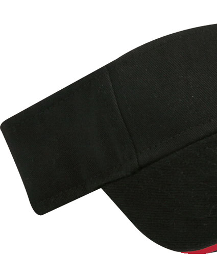 Apollo Brushed Cotton Twill Sandwich Visor
