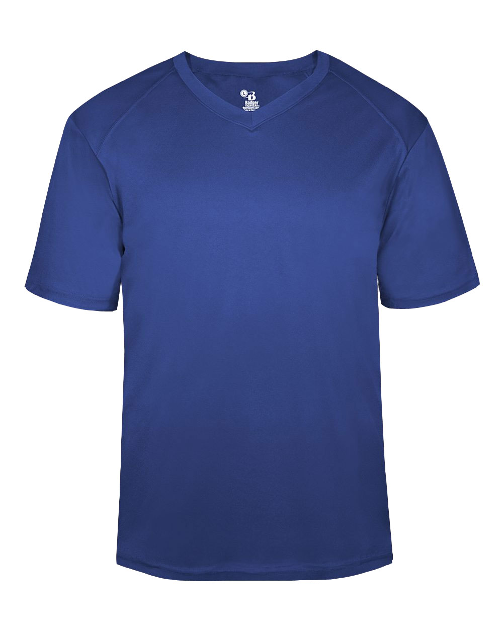 Badger Mens B-Core V-Neck T-Shirt