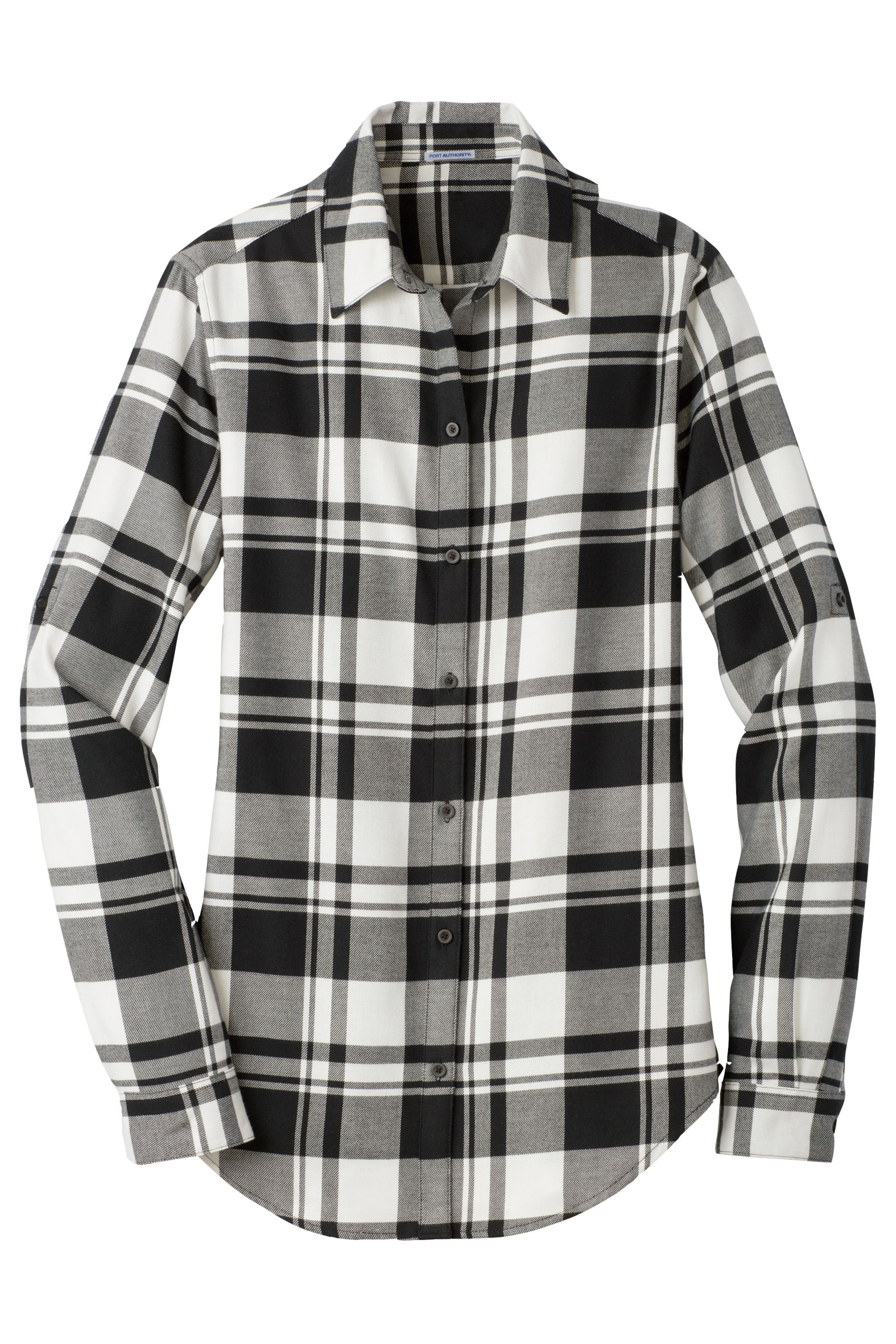 Port Authority Ladies Plaid Flannel Tunic