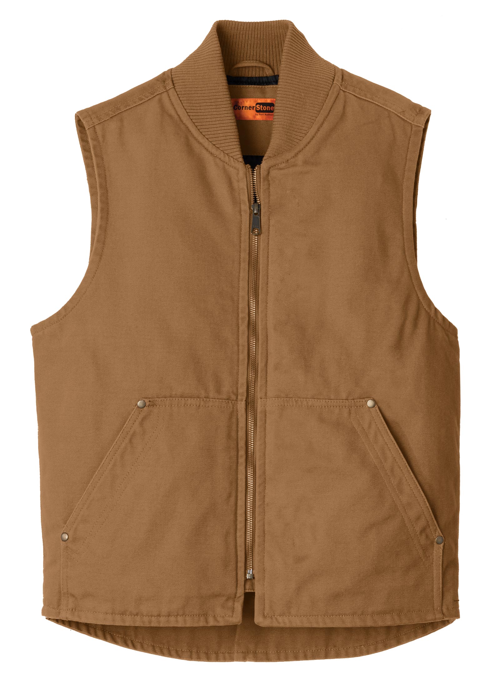 CornerStone Mens Washed Duck Cloth Vest