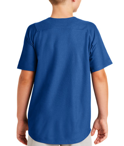 New Era Youth Diamond Era Full-Button Jersey