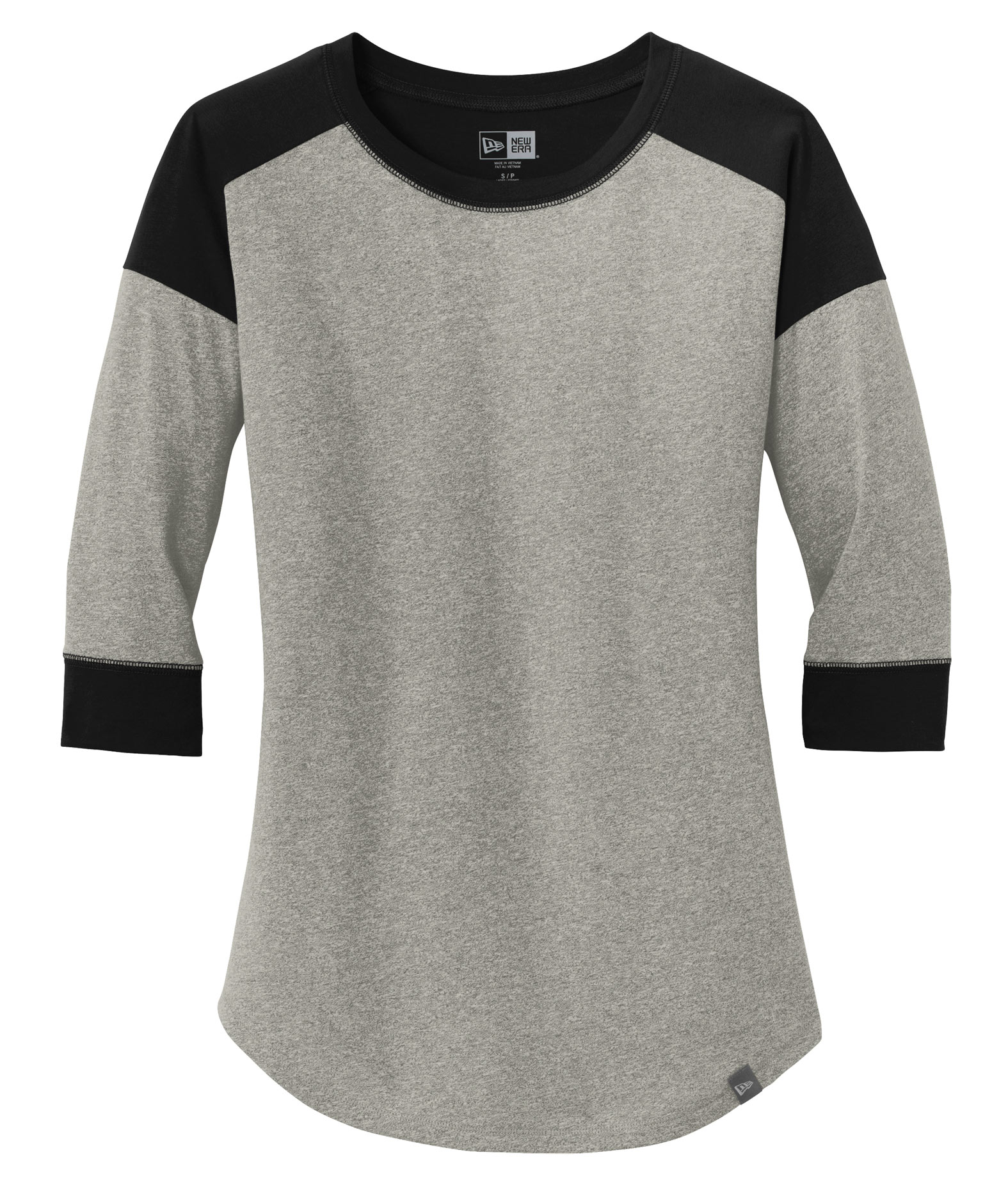 New Era Ladies Heritage Blend 34 Sleeve Baseball Raglan T-Shirt