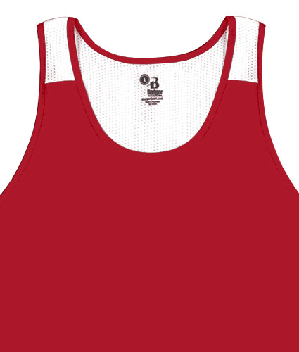 Badger Mens Ventback Track Singlet