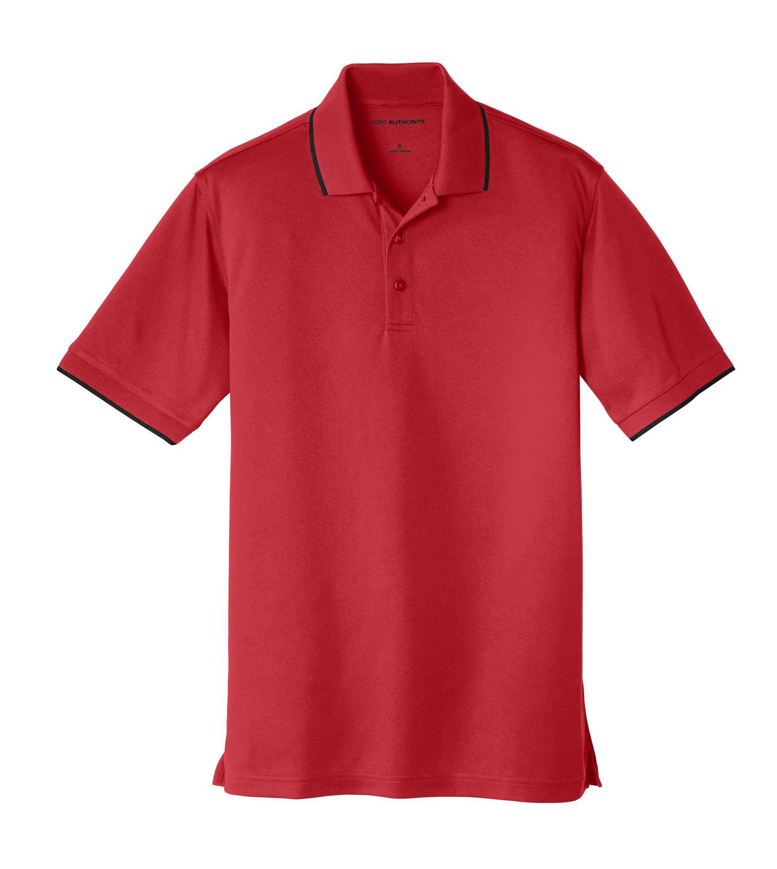 Port Authority Mens Dry Zone UV Micro Mesh Tipped Polo