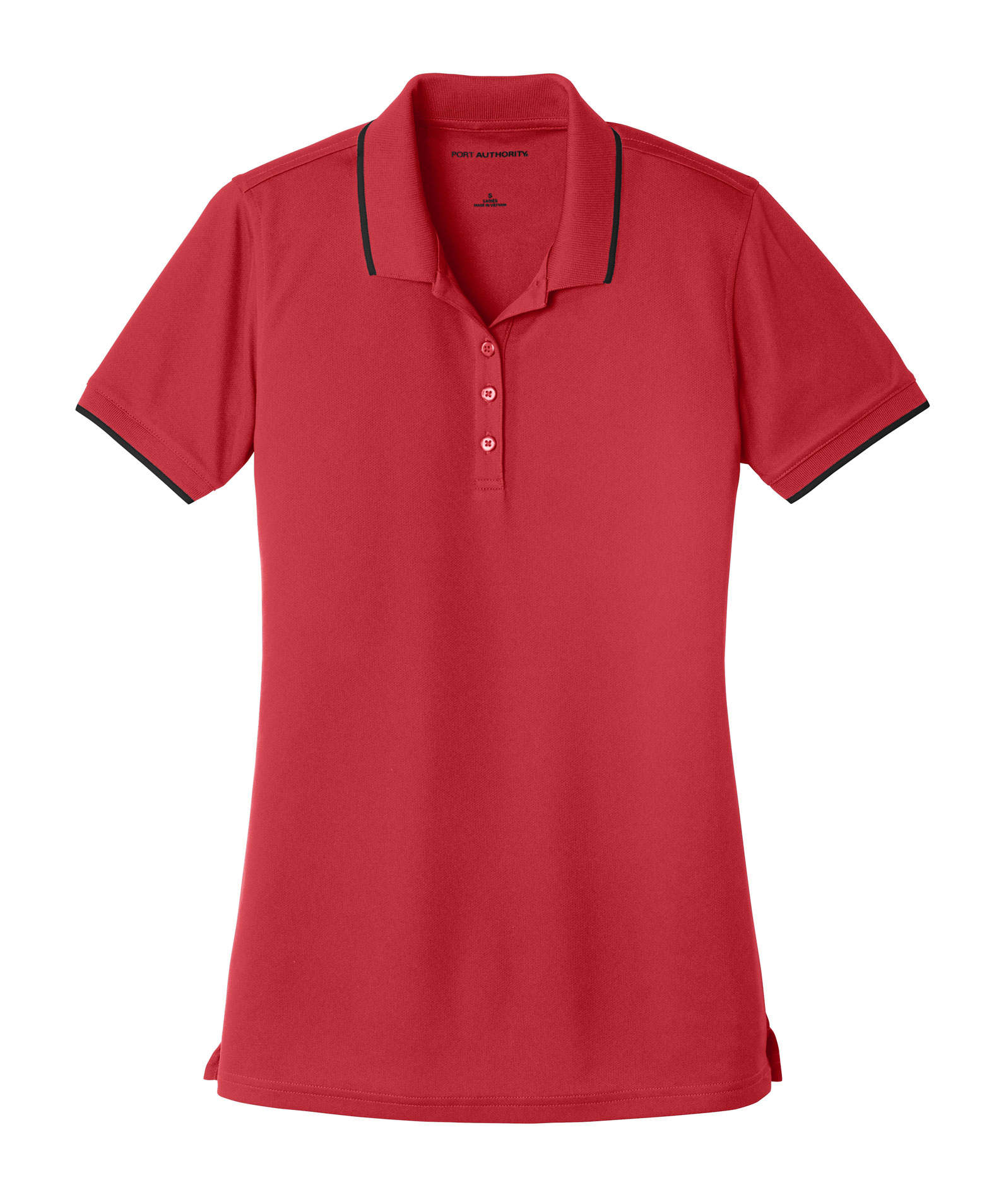 Port Authority Ladies Dry Zone UV Micro-Mesh Tipped Polo