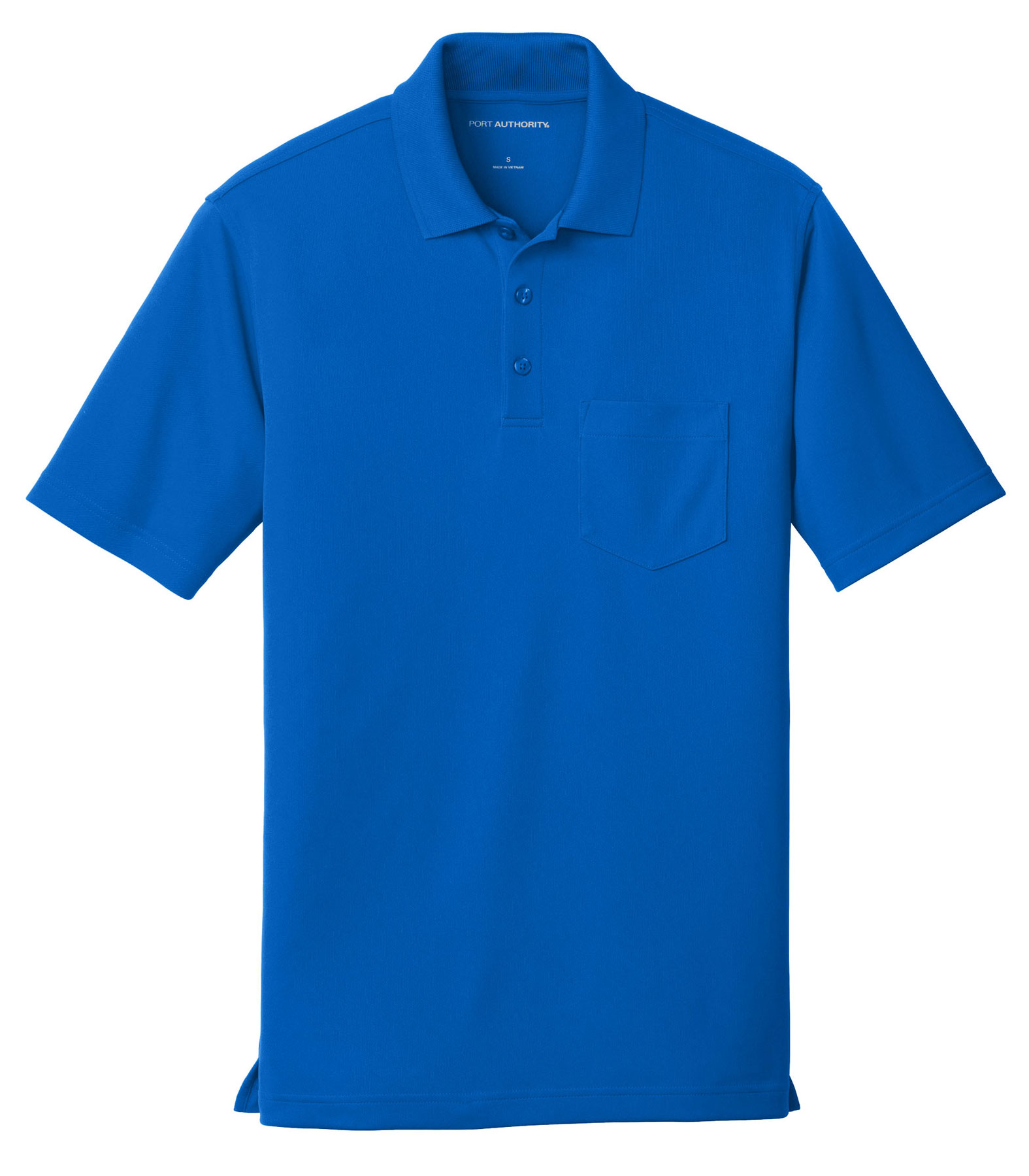 Port Authority Mens Dry Zone UV Micro-Mesh Pocket Polo