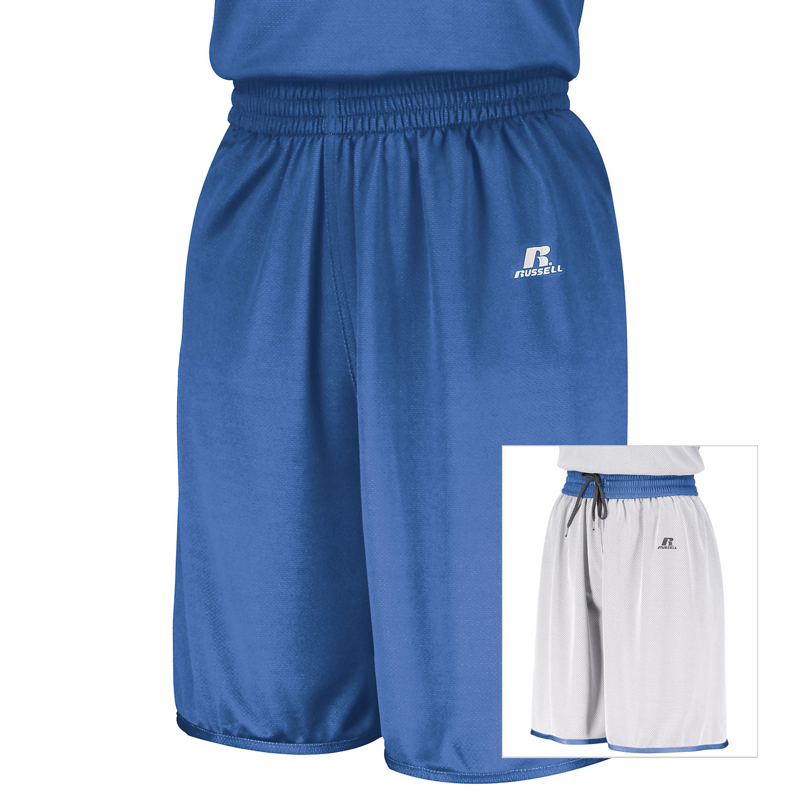 Russell Ladies Undivided Single-Ply Reversible Short