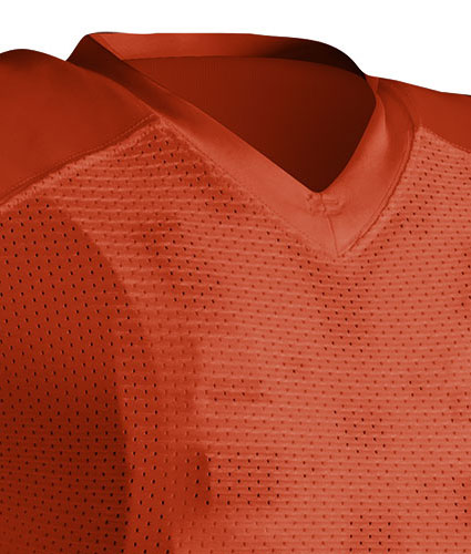 Champro Adult Red Dog Collegiate Fit Football Jersey