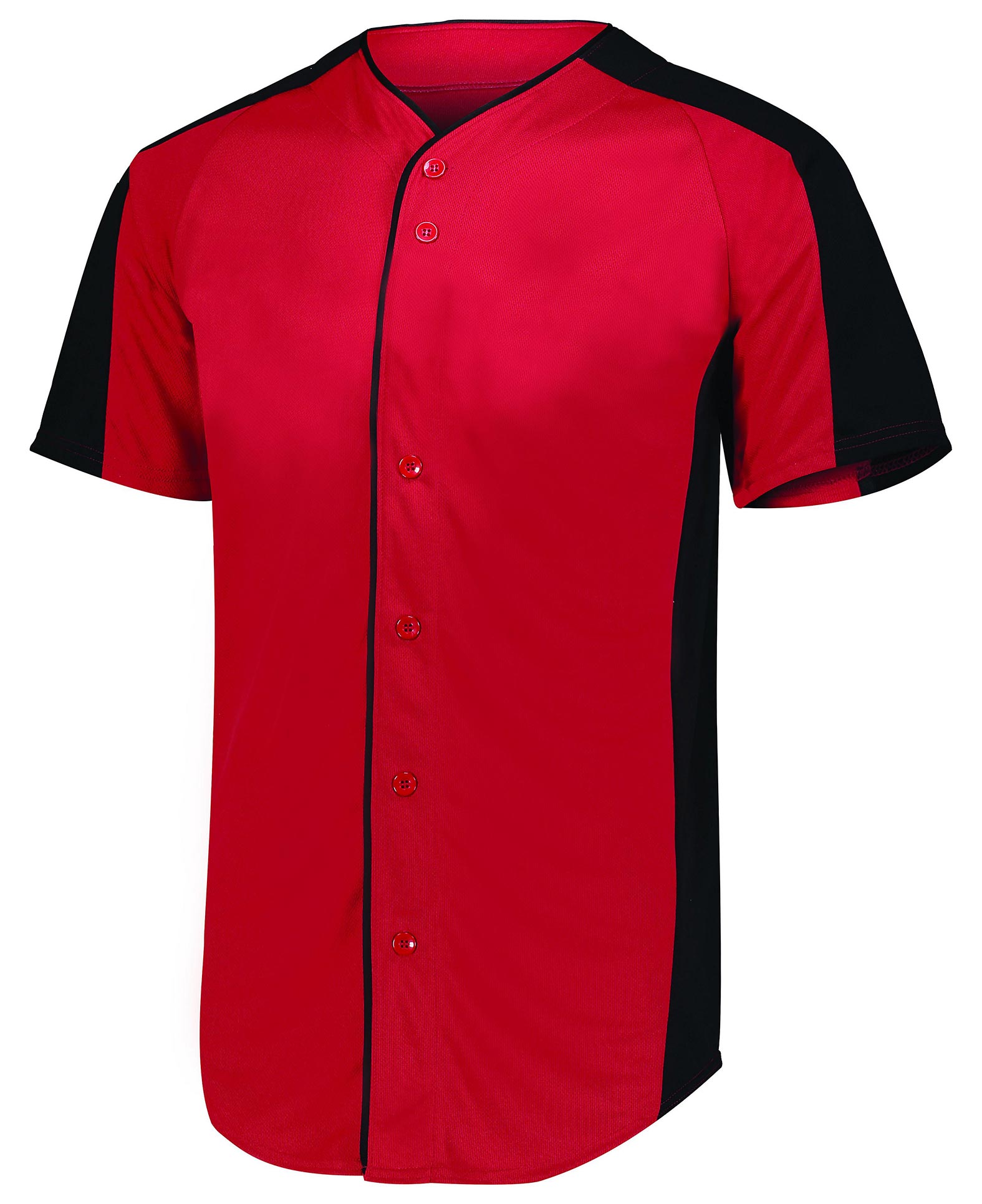 Augusta Mens Full Button Baseball Jersey