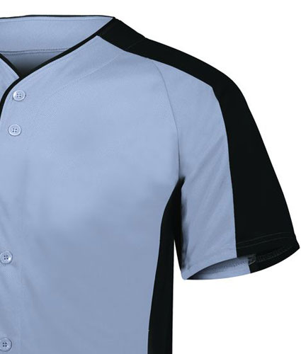 Augusta Mens Full Button Baseball Jersey