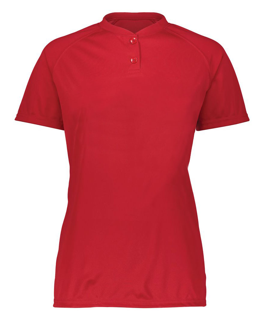 Augusta Ladies Attain Two-Button Jersey