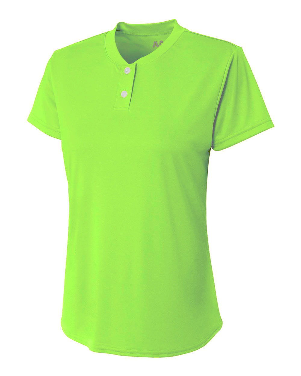 A4 Girls Tek 2 Button Henley