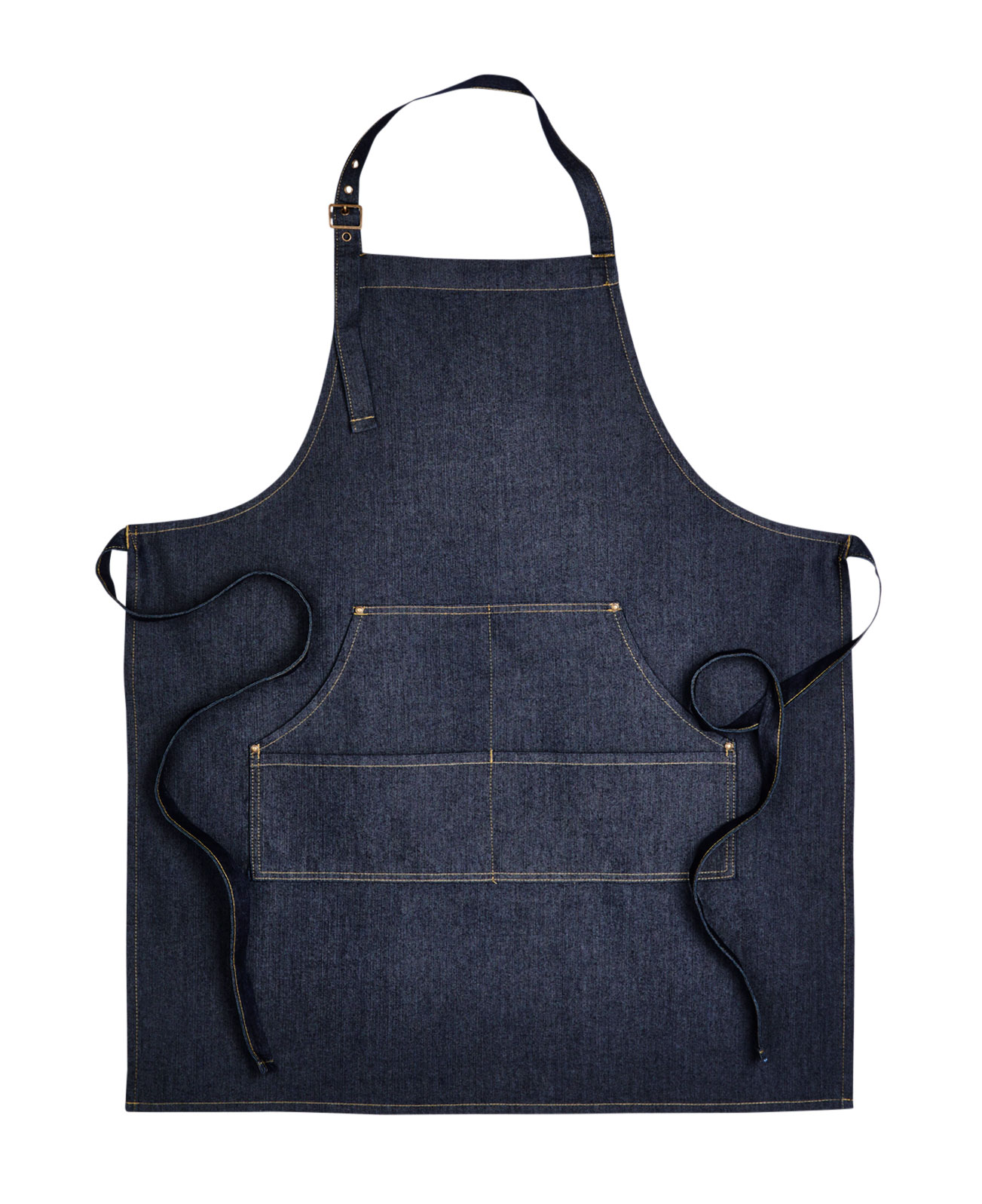 Artisan Collection Unisex Jeans Stitch Denim Bib Apron 1 91440-artisan-collection-unisex-jeans-stitch-denim-bib-apron-1.jpg