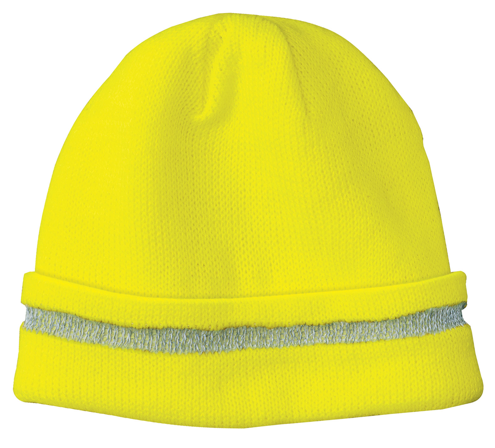 Cornerstone Enhanced Visibility Beanie with Reflective Stripe