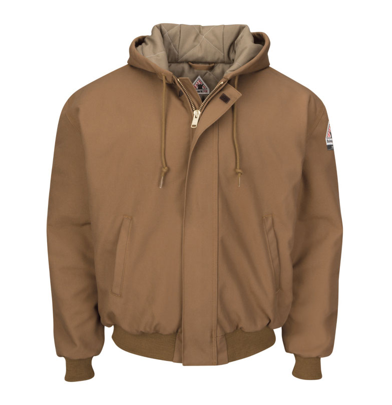 Bulwark Mens Heavyweight FR Insulated Hooded Jacket