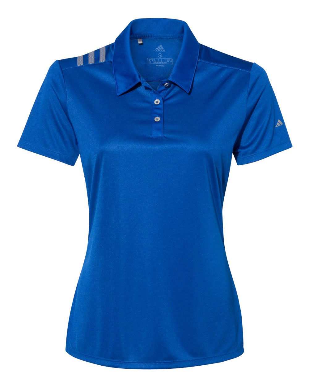 Adidas Womens 3-Stripes Shoulder Sport Shirt