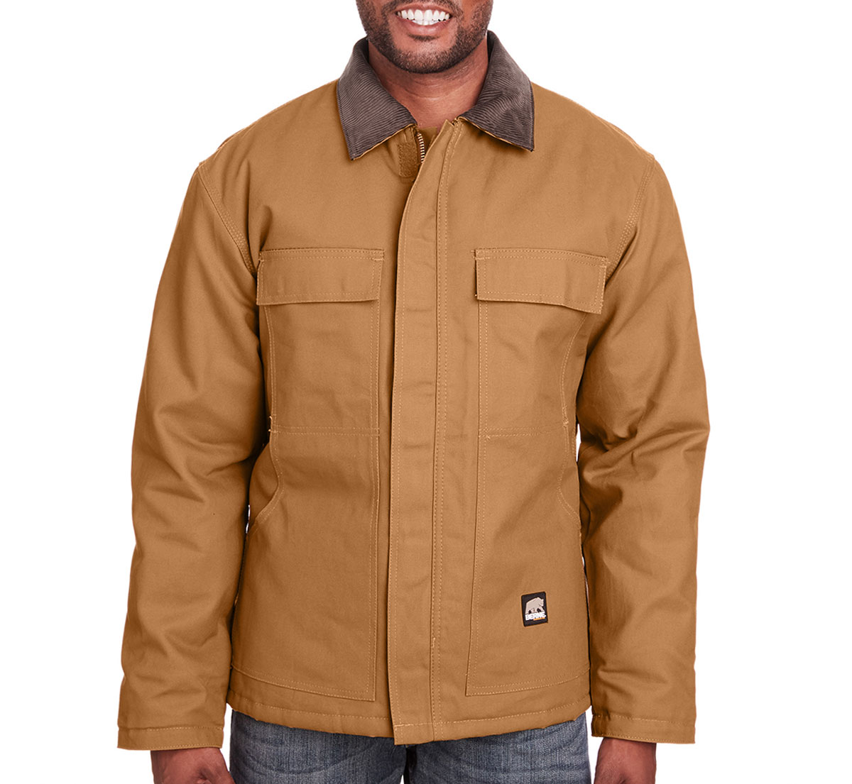 Berne Mens Heritage Cotton Duck Chore Jacket