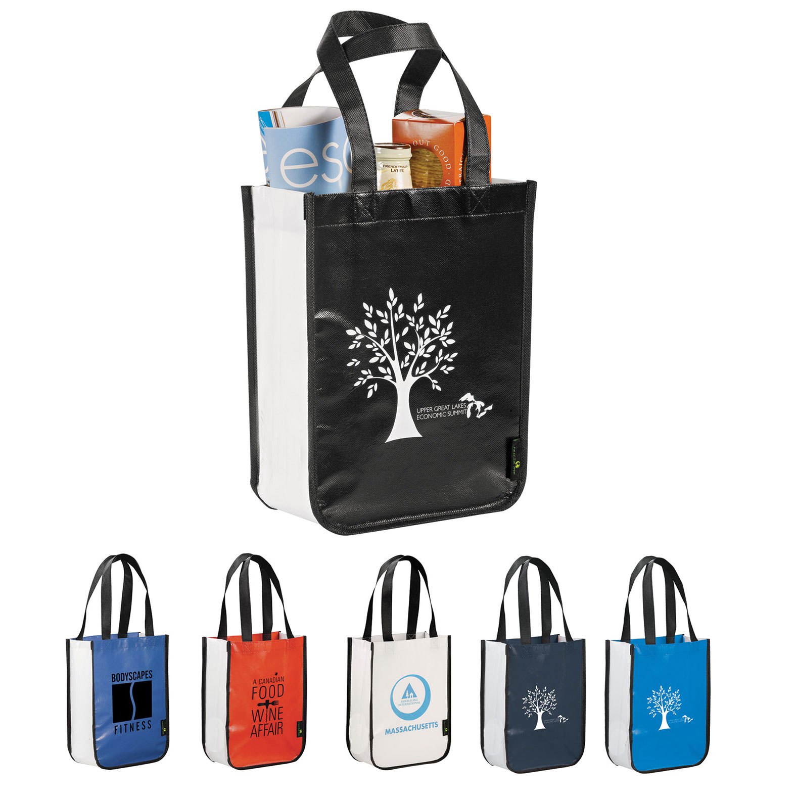 Bullet Gloss Laminated Non-Woven Gift Tote