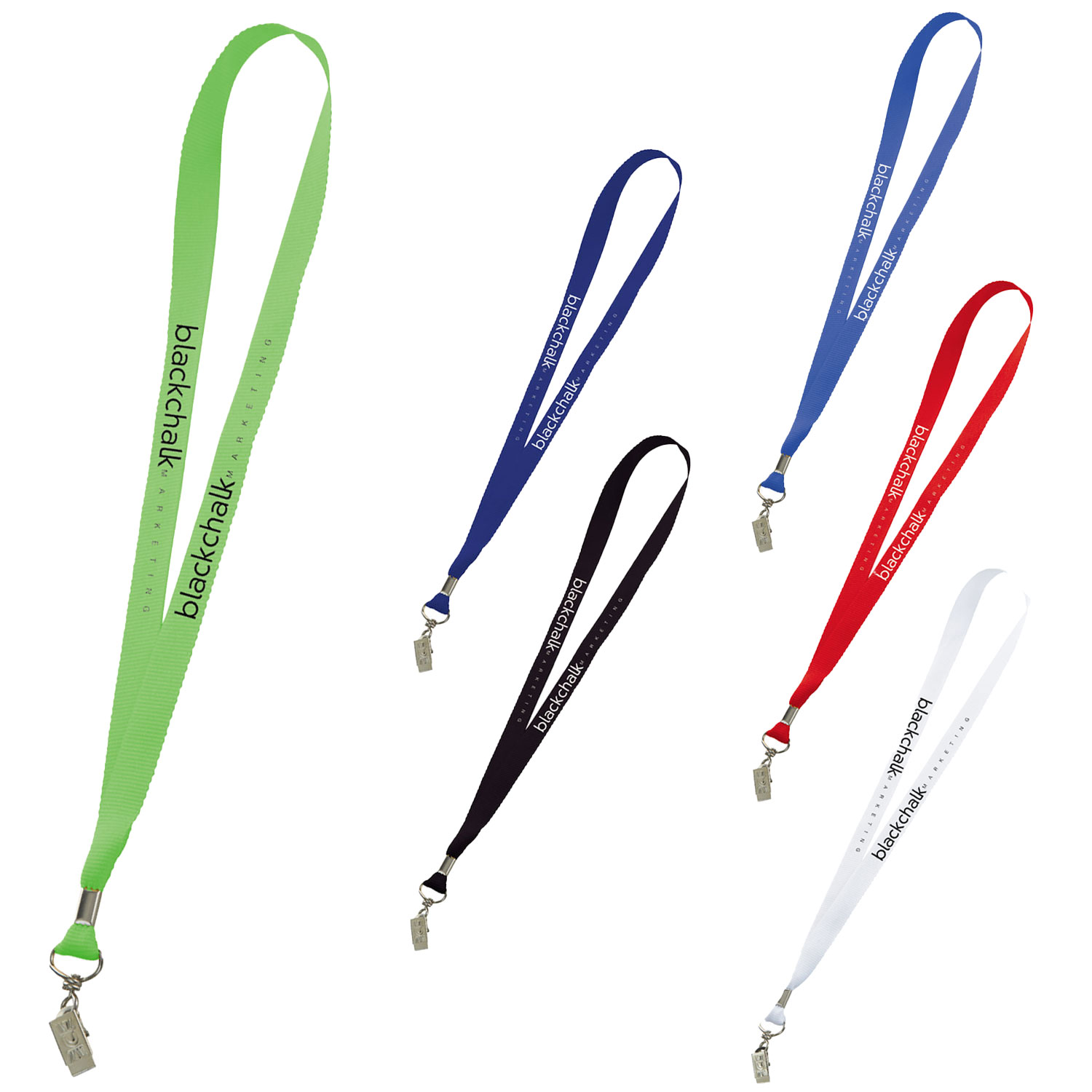 Bullet Lanyard with Bulldog Clip