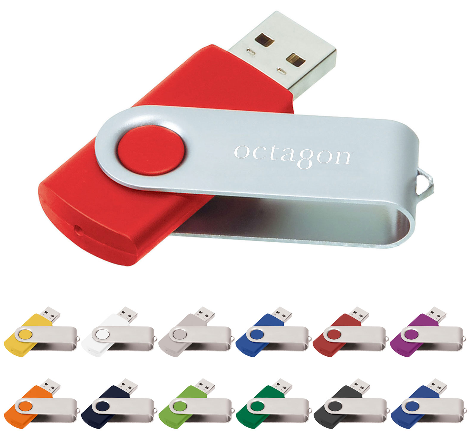Leeds Rotate Flash Drive 4GB