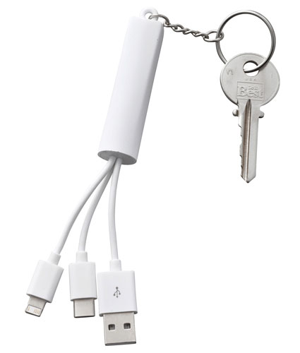 Bullet Route Light Up Logo 3-in-1 Cable