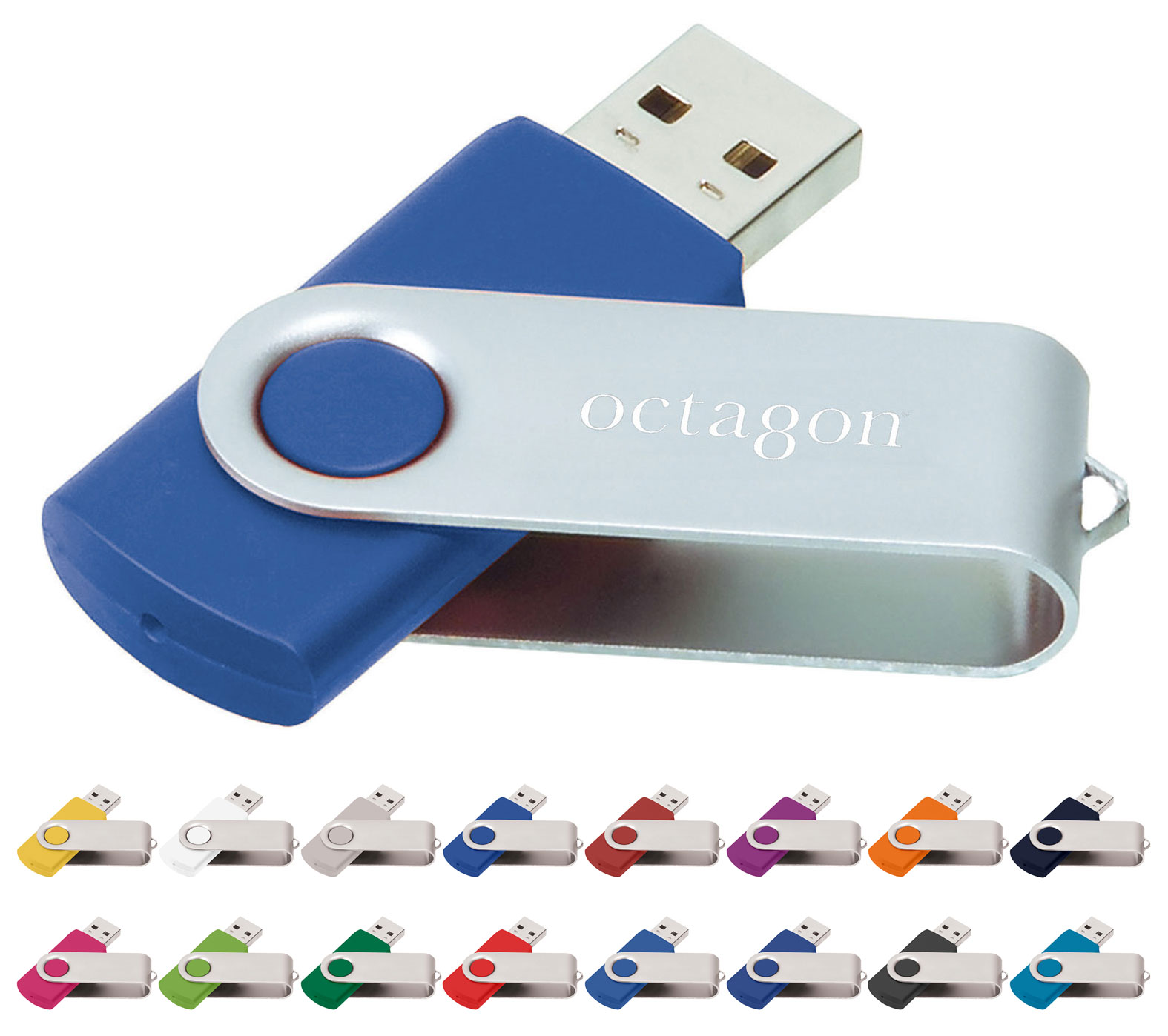 Leeds Rotate Flash Drive 2GB
