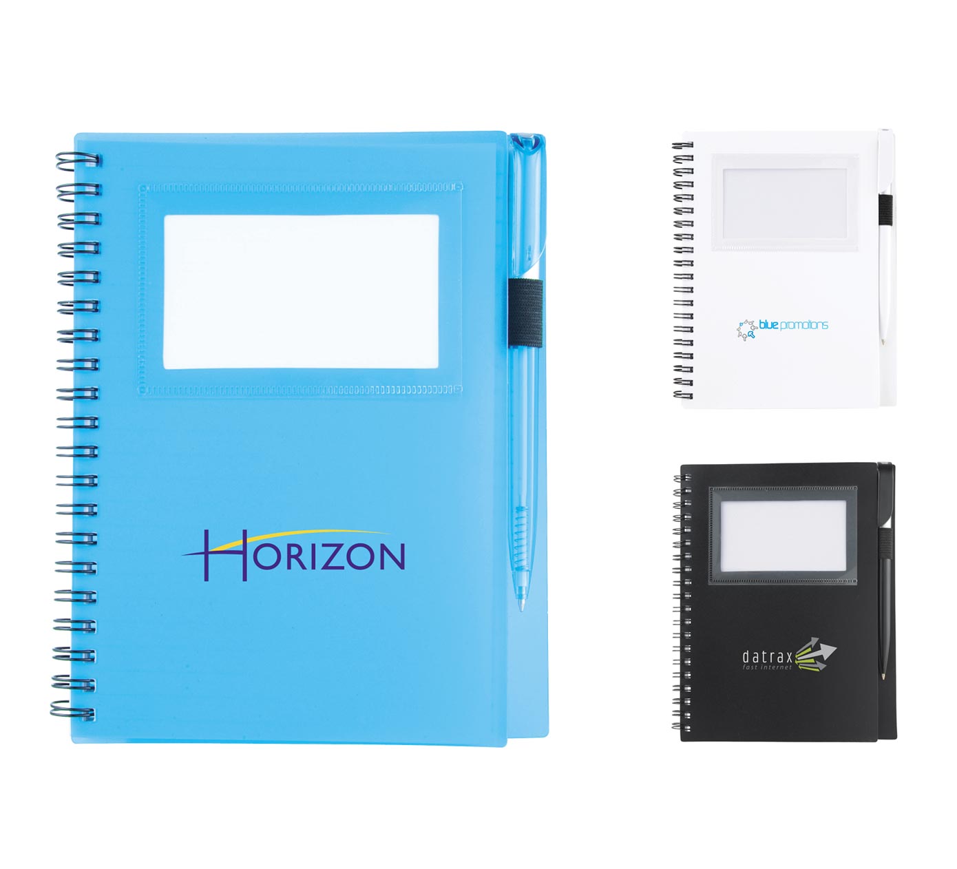 Bullet 5.5 x 7 Star Spiral Notebook wPen
