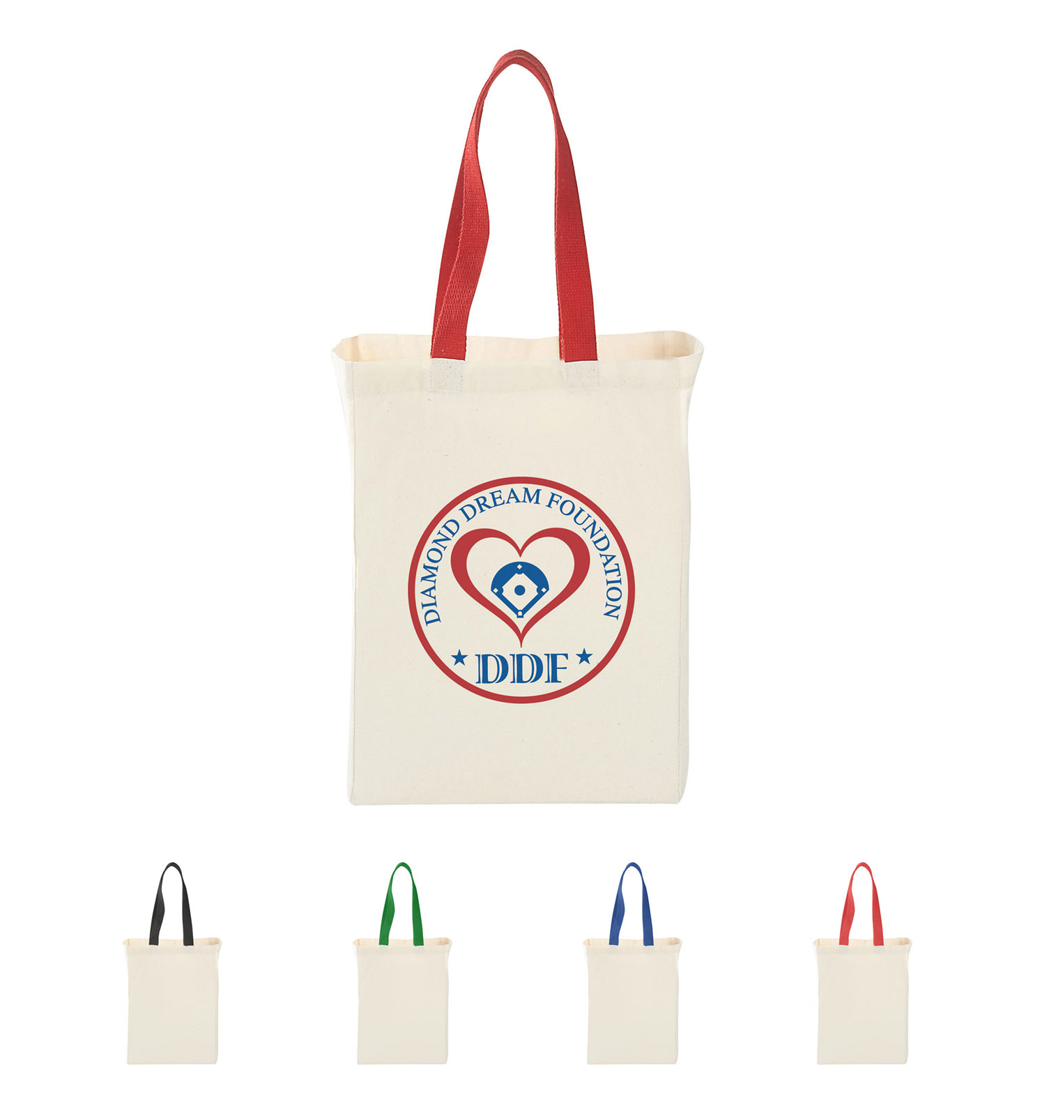 Bullet Nebraska 5oz Cotton Canvas Grocery Tote 